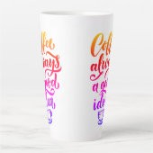 Die koffeinierte Wahrheit Milchtasse (Vorderseite)