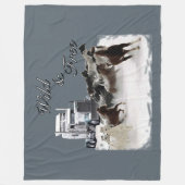 Die Kojen-Fleece-Decke des wilden und freien Fleecedecke (Vorderseite)