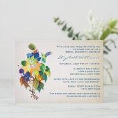 Die Kolibri-Brautparty-Einladung Einladung (Stehend Vorderseite)