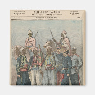 Die Kolonialarmee Magnet