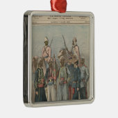 Die Kolonialarmee Silbernes Ornament (Rechts)