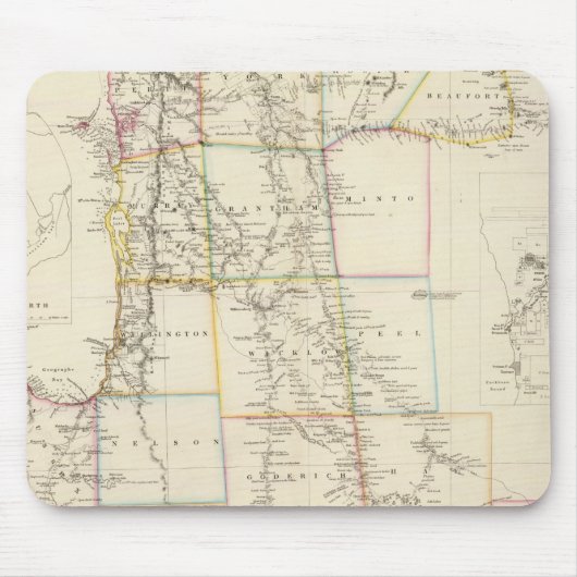 Die Kolonie des Westerns Australien Mousepad (Vorne)