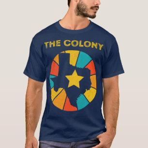 Die Kolonie Texas Vintag erschütterte Souvenir 1 T-Shirt