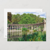 Die Kolonnade im Parc Monceau - Paris, Frankreich Postkarte (Vorne/Hinten)