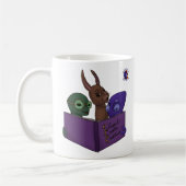 Die kolossale Plätzchen-Kochbuch-Tasse Kaffeetasse (Links)