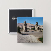 Die Kolosse von Memnon, Statuen von Amenhotep Button (Vorne & Hinten)