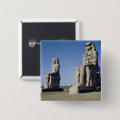 Die Kolosse von Memnon, Statuen von Amenhotep Button (Vorne & Hinten)