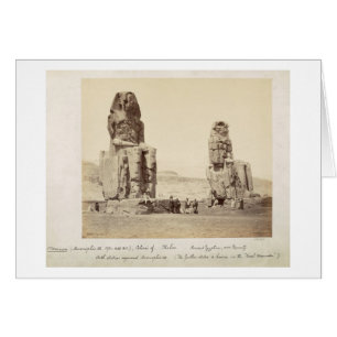 Die Kolossi von Memnon, Statuen von Amenhotep III,