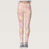 Die Kombination aus Rosa und Blume ist wunderschön Leggings (Vorderseite)