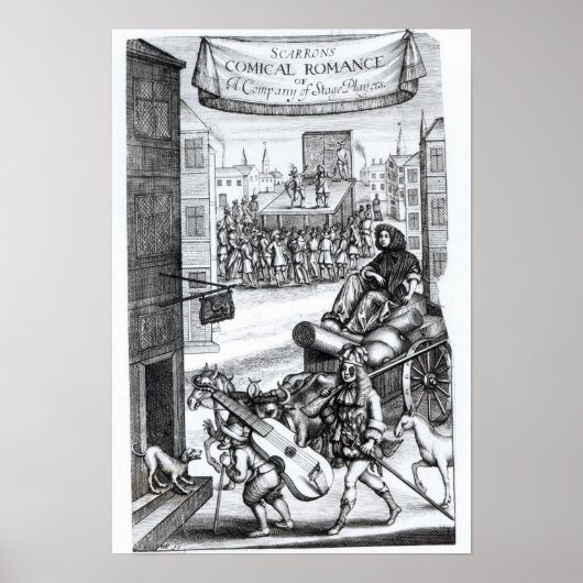 Die komische Romantik von Paul Scarron Poster (Vorne)