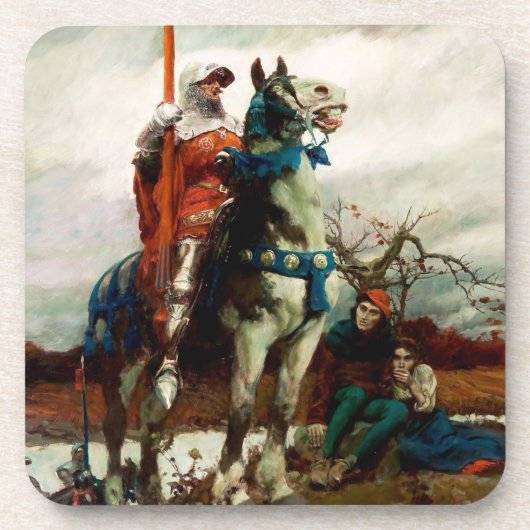 Die kommende Lancaster von Howard Pyle Getränkeuntersetzer (Vorderseite)