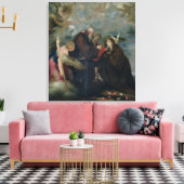 Die Kommunion der St. Rose von Viterbo (Die Jungfr Leinwanddruck (Insitu (Wohnzimmer))