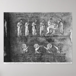 Die Kommunion von sechs Aposteln Poster