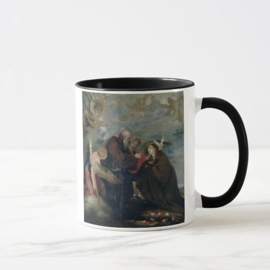 Die Kommunion von St.-Rose von Viterbo (die Tasse (Rechts)