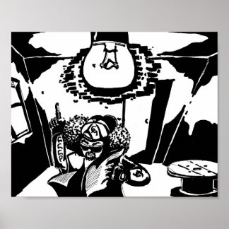 Die kommunistische Ecke Noir Poster
