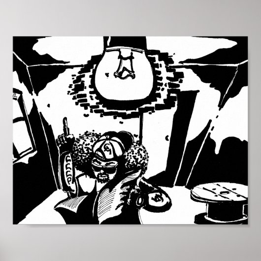 Die kommunistische Ecke Noir Poster (Vorne)