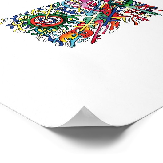 Die Komplexität. Poster (Ecke)