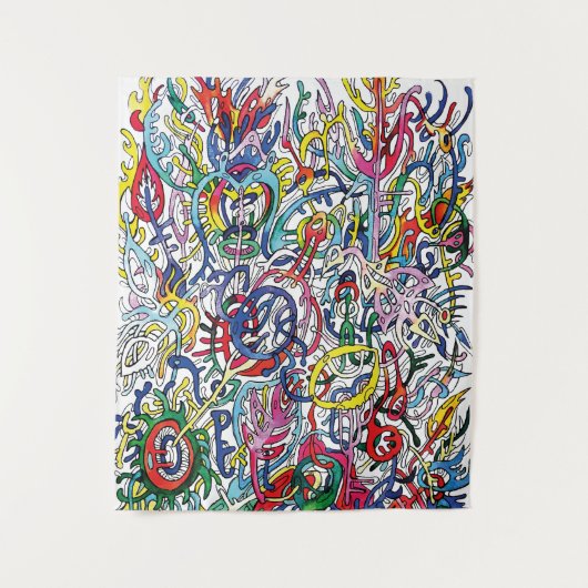 Die Komplexität. Wandteppich (Vorderseite)