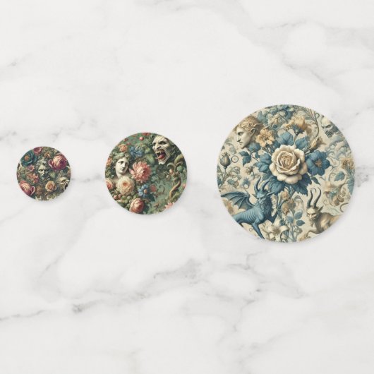 Die Konfetti des Spellcasters — Akzente des arkane (Rückseiten)