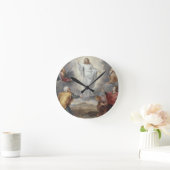 Die Konfiguration (Öl auf Kupfer) Runde Wanduhr (Zuhause)