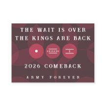 Die Könige sind zurück ARIRANG Comeback Gratis Kar