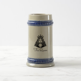"DIE KÖNIGIN" BIERGLAS