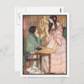 Die Königin der Herzen von Florenz Harrison Postkarte (Vorne/Hinten)