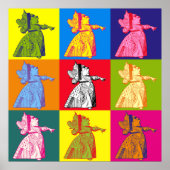 Die Königin der Kunst des Pops Poster (Vorne)