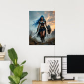 Die Königin der Schlacht Poster (Heimbüro)