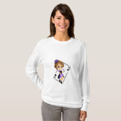 "Die Königin der Spades - das lange Schläfchen der T-Shirt (Vorne ganz)