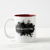 Die Königin des Herbstes Zweifarbige Tasse (Links)