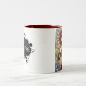 Die Königin des Herbstes Zweifarbige Tasse (Mittel)