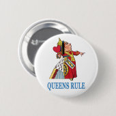 Die Königin des Herzens erklärt: "Königsregel!" Button (Vorne & Hinten)