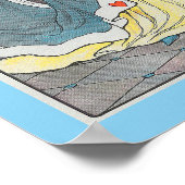 Die Königin des Herzens hat ein paar Tarnkappen ge Poster (Ecke)