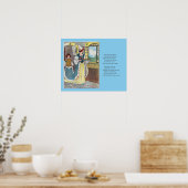 Die Königin des Herzens hat ein paar Tarnkappen ge Poster (Küche)