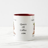 Die Königin des Kaffees - Kaffee ist nicht eine Zweifarbige Tasse (Mittel)