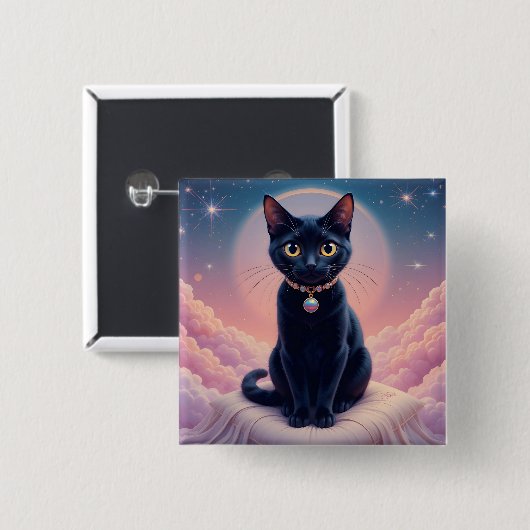 Die Königin des Schwarzen Katapults Button (Vorne & Hinten)