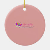 Die Königin des Schwarzen Katapults Keramik Ornament (Hinten)