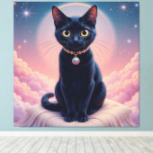 Die Königin des Schwarzen Katapults Leinwanddruck (Insitu (Holzboden))