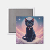 Die Königin des Schwarzen Katapults Magnet (Vorderseite/Rückseite)