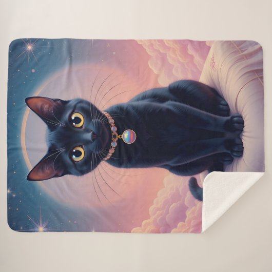 Die Königin des Schwarzen Katapults Sherpadecke (Vorderseite (Horizontal))