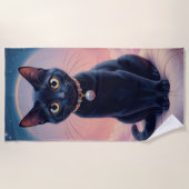 Die Königin des Schwarzen Katapults Strandtuch (Vorderseite)