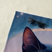 Die Königin des Schwarzen Katapults Strandtuch (Beispiel)