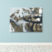 Die Königin-Elisabeth-Inseln Leinwanddruck (Insitu (Holzboden))