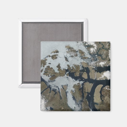 Die Königin-Elisabeth-Inseln Magnet (Vorderseite/Rückseite)