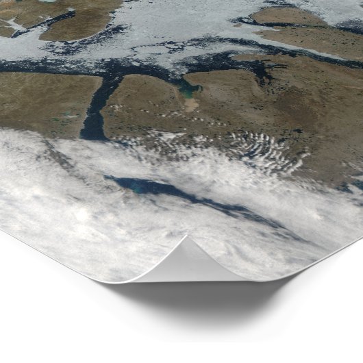 Die Königin-Elisabeth-Inseln Poster (Ecke)