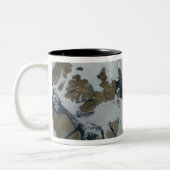 Die Königin-Elisabeth-Inseln Zweifarbige Tasse (Links)