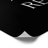 Die Königin hat 2022 ihr Geschenk in den Ruhestand Poster (Ecke)