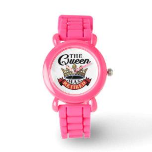 Die Königin hat das Ruhestand von Frauen zurückgez Armbanduhr