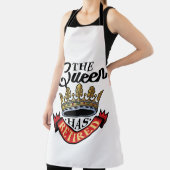 Die Königin hat das Ruhestand von Frauen zurückgez Schürze (InSitu)